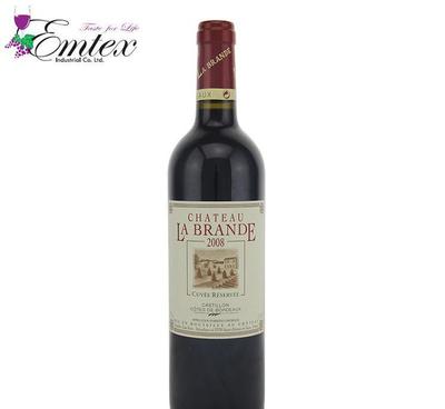 法國紅酒 拉布蘭德莊園 干紅葡萄酒 進(jìn)口紅酒批發(fā)